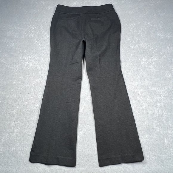 Talbots Pants Womens Size 8 Gray Boot Casual Pants Stretchy Business Wear - Picture 3 of 8